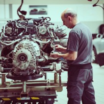 Centre Porsche Dijon : l’atelier de mécanique